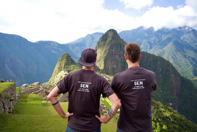 SEN obdivuje ruiny Machu Picchu.