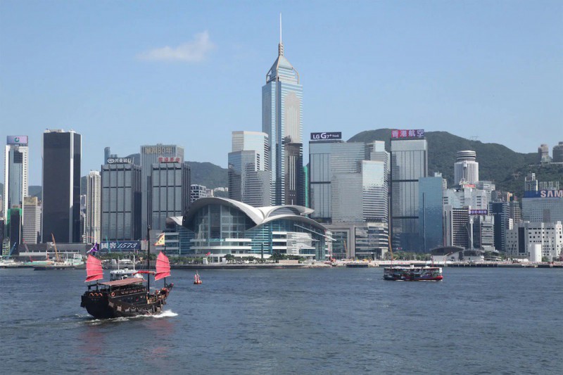 Plavba ze Star Ferry.