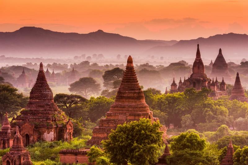 Barma - chrámy v Baganu