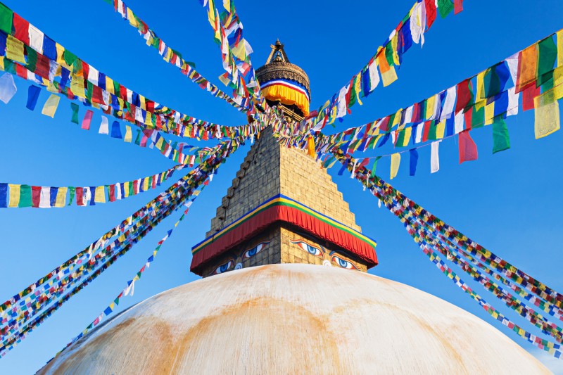 hinduistická stúpa v Káthmándú
