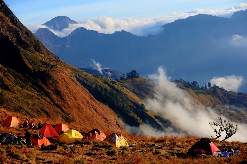 Indonésie, Rinjani