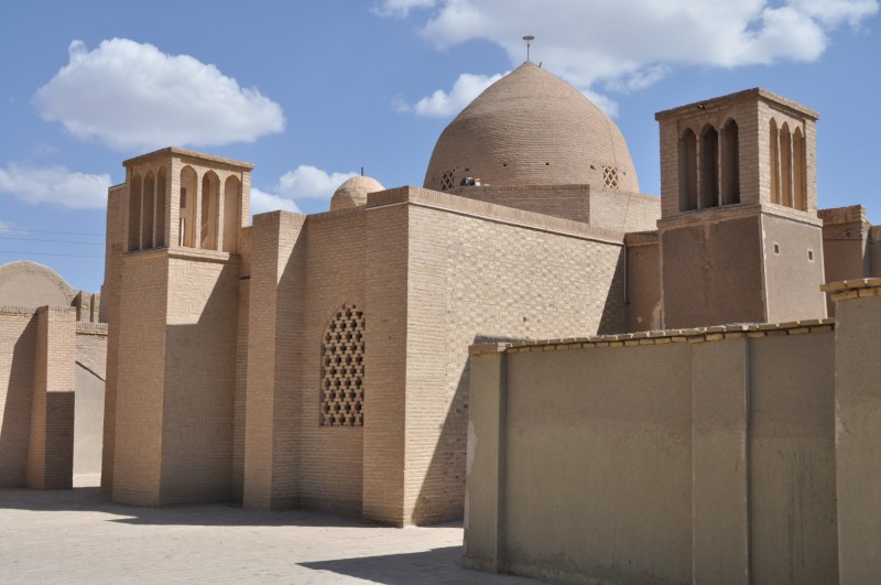 Pouštní město Yazd je jedno z nejstarších měst v Íránu