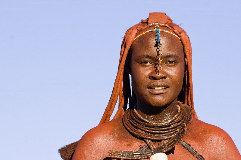 Namibie, kmen Himba