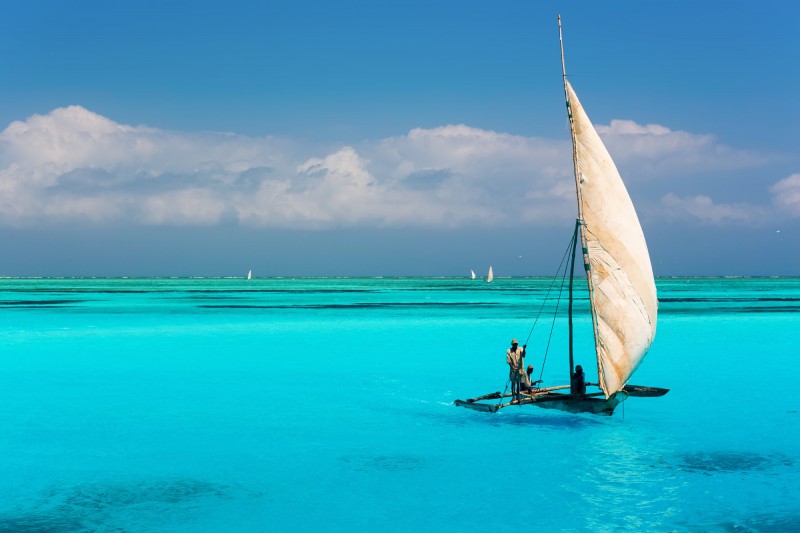 katamarán, Zanzibar