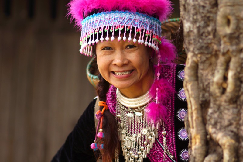 domorodé kmeny severního Thajska