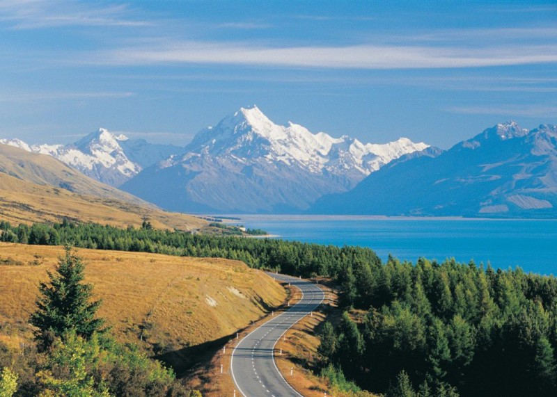Jezero Pukaki.