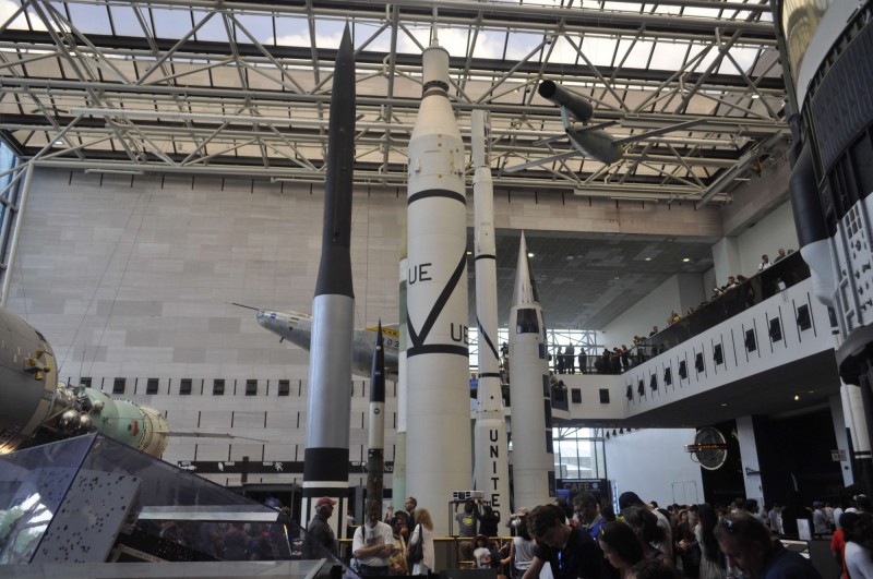 Rakety v muzeu vesmíru a letectví