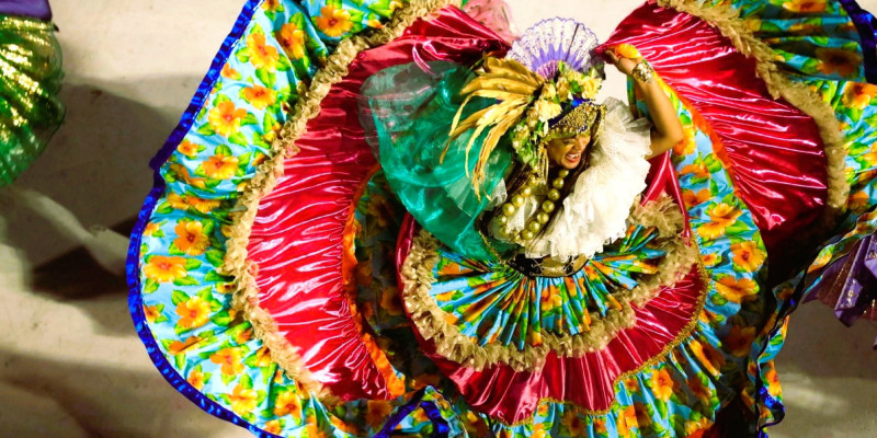 V rytmu samby na karnevalu v Rio de Janeiro.