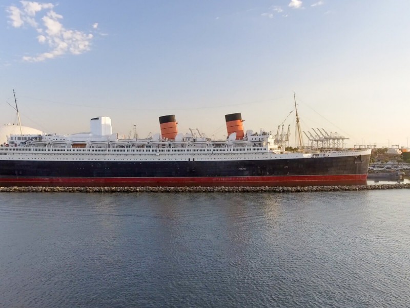 Loď RMS Queen Mary.