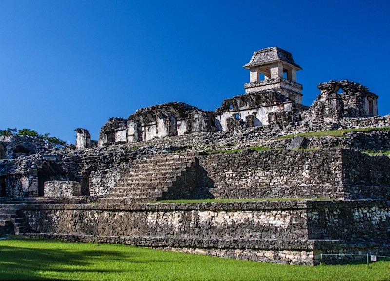 Ruiny v Palenque.