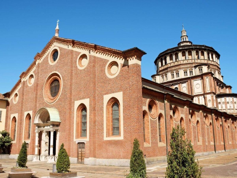 Kostel Santa Maria delle Grazie.