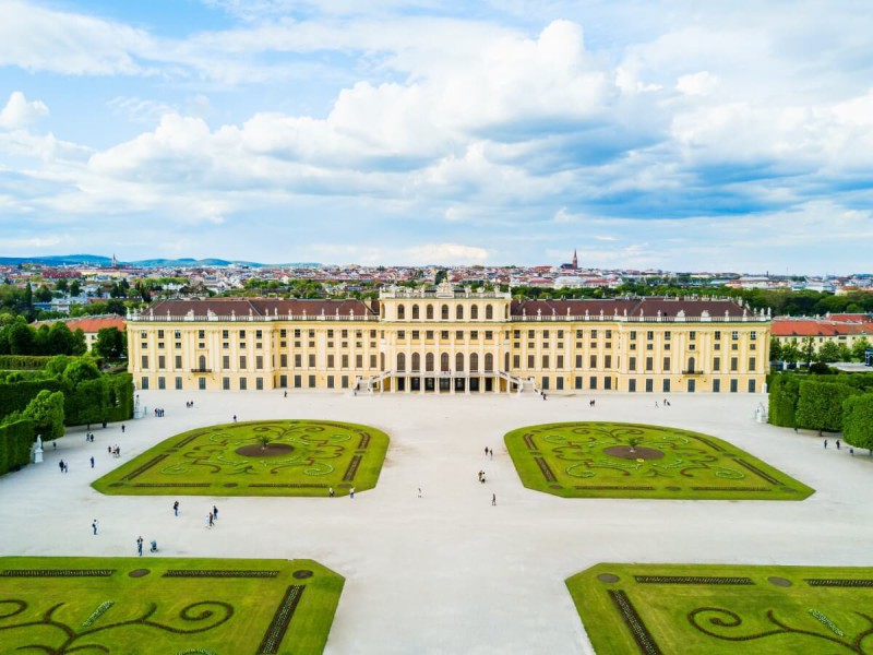 Zámek Schönbrunn ve Vídni.