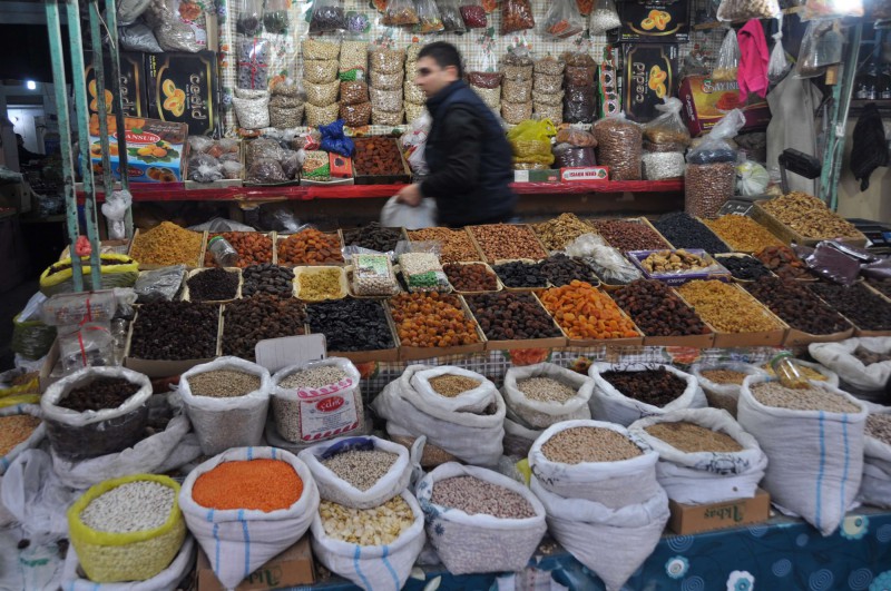 Tradiční bazar v Seki