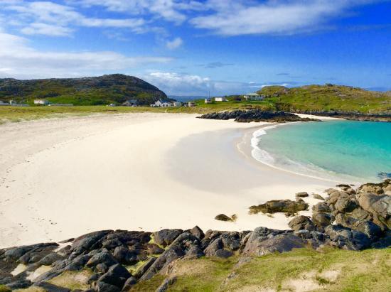 ACHMELVICH BEACH, Lochinver, Skotsko