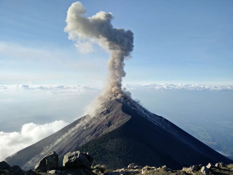 Sopka Chimaltenango v Guatemale