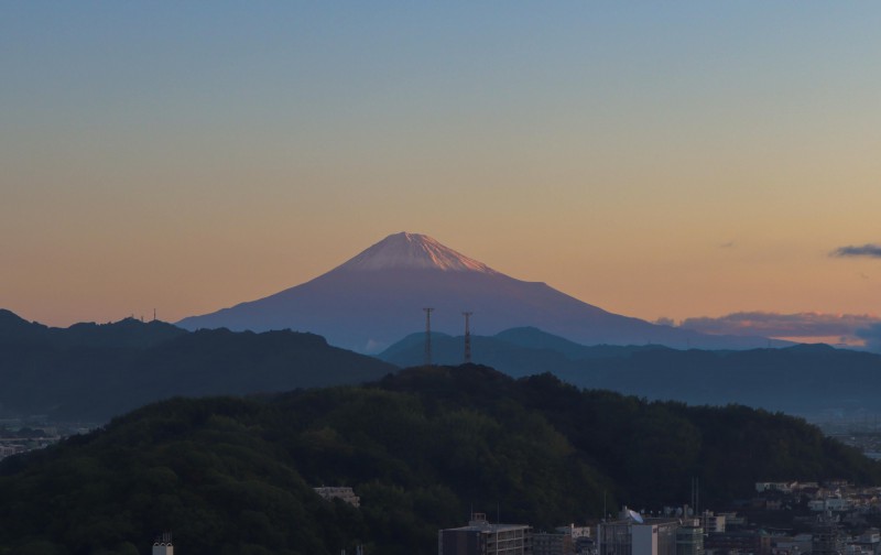 Sopka Fuji v Japonsku
