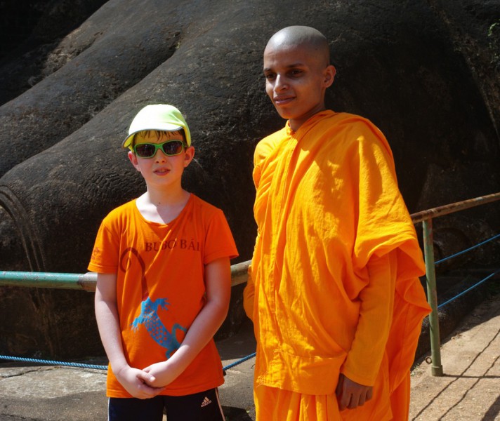 Buddhistický mnich,Srí Lanka