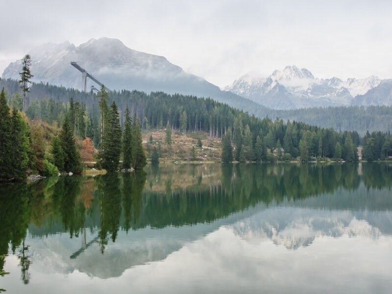 Štrbské pleso.