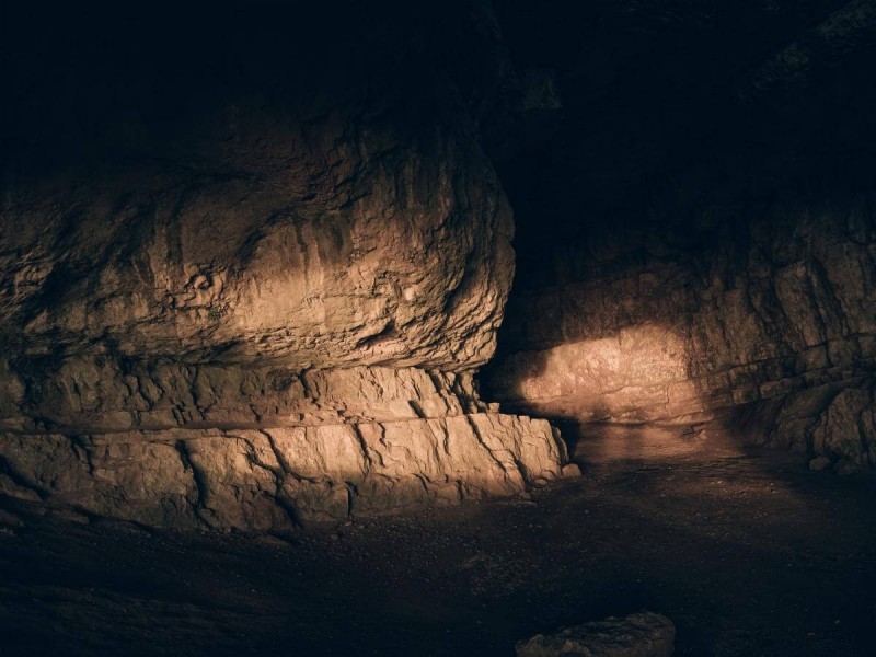 Jeskyně Szelim v Maďarsku.