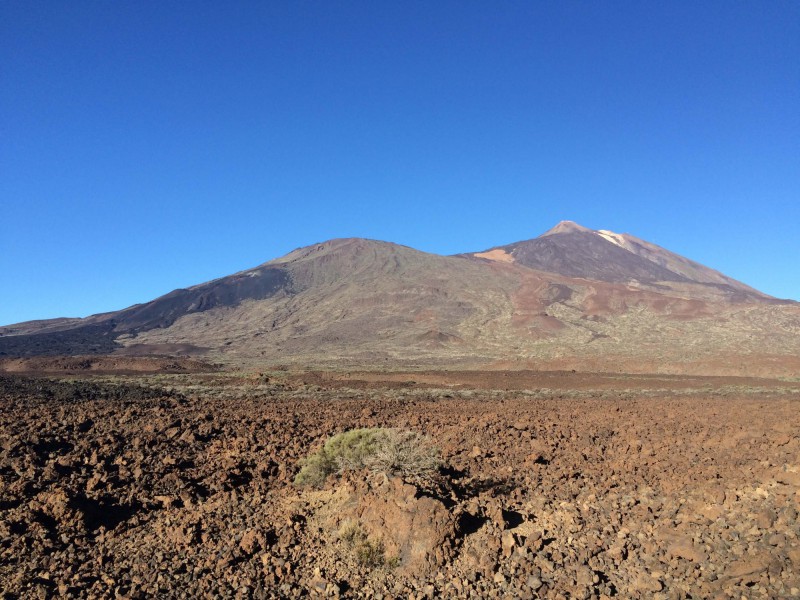 Sopka El Teide na ostrově Tenerife.