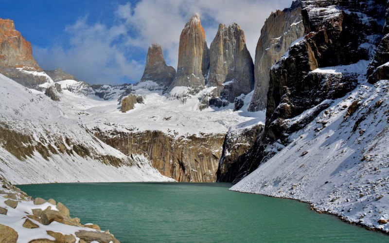 Patagonské kýče - věže Torres del Paine