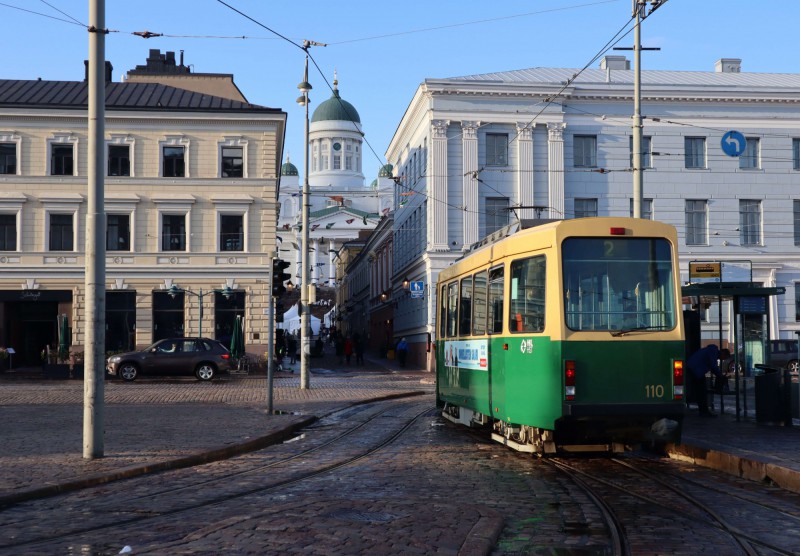 Tramvaj v Helsinkách