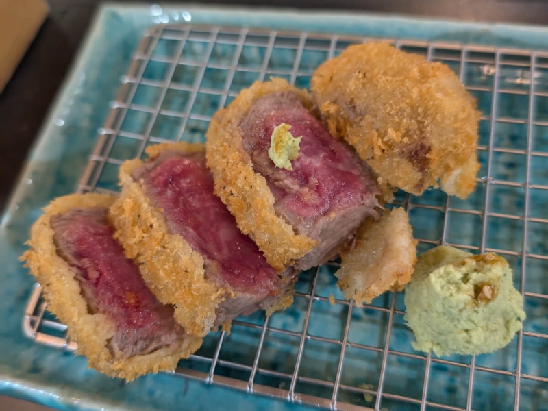 Wagyu tonkatsu.