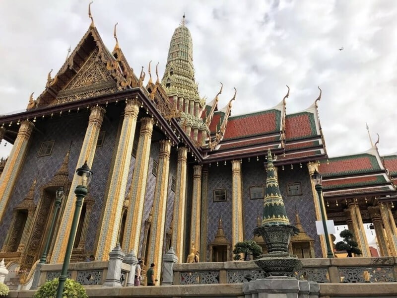 Wat Phra Kaew – Chrám smaragdového Buddhy.