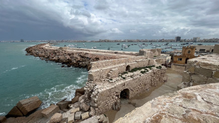 Alexandria je největším přístavním městem Egypta.