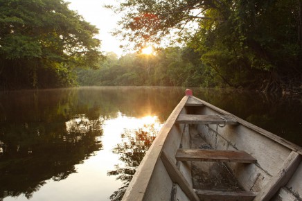 Plavba loďkou po Amazonii