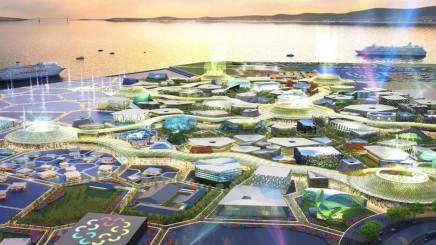 Areál EXPO 2025 v Osace 