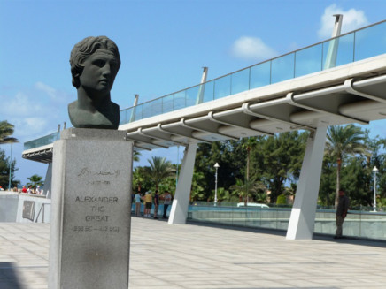 Alexandrie byla založena 331 let před naším letopočtem králem Alexandrem Velikým.
