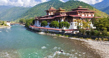 Těšit se můžete na bhútánskou architekturu