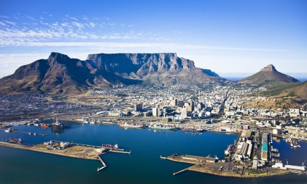 Stolová hora dominuje Kapskému městu