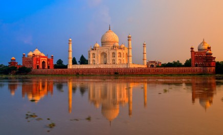 Taj Mahal v Indii 