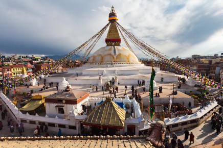 Největší stupa v Nepálu 