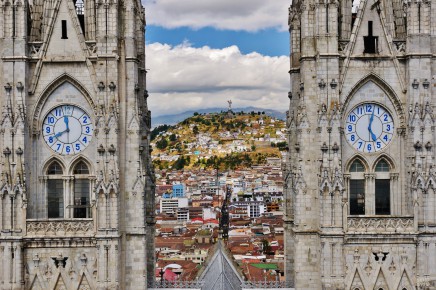 Quito - krásné hlavní město Ekvádoru