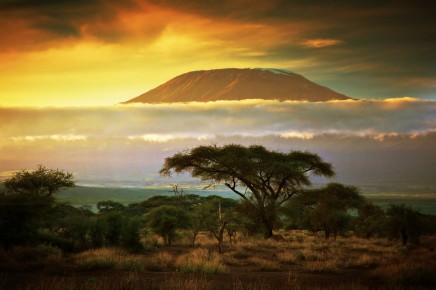 Uhuru - nejvyšší vrchol Kilimandžára