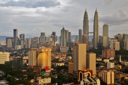 Přistáváme v ultra moderním Kuala Lumpur