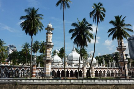 Mešita Jama Masjid v Kuala Lumpru