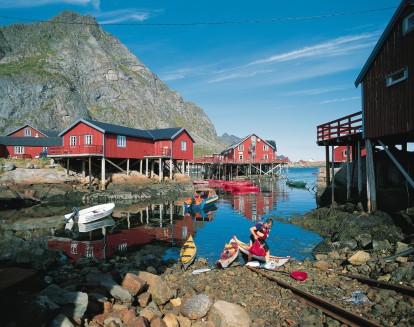 V roce 1905 byl Nusfjord domovem asi 1500 lofotských rybářů