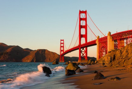 Procházka pod Golden Gate Bridge