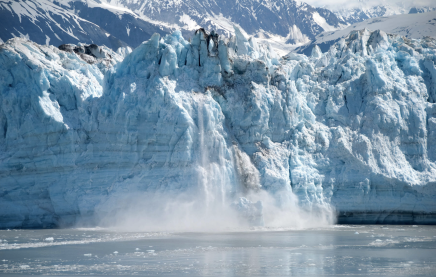 Ledovcové masivy na Aljašce 