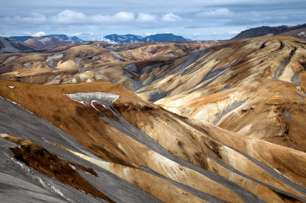 Fantastické Duhové hory Landmannalaugar