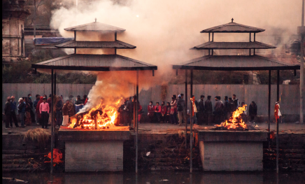 Nepálské spalovací rituály