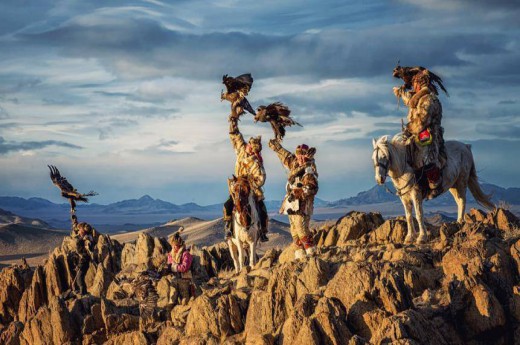 Mongolští Orlí lovci jsou poslední, kteří si ve skutečnosti udržují svou tradici