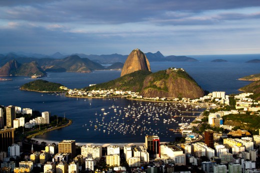 Božský pohled na Rio de Janeiro