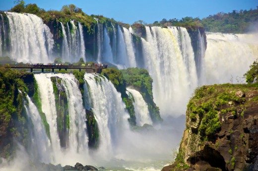Vodopády Iquazú v Argentině 