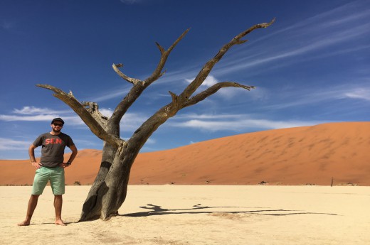 Mrtvé akácie v Deadvlei