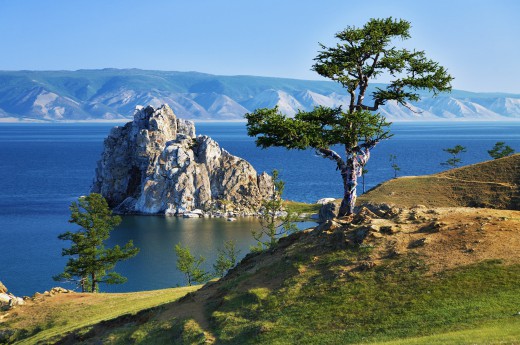Ostrůvek Olchon patří k ikonám Bajkalského jezera